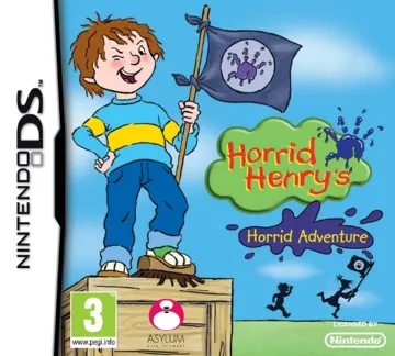 Horrid Henry's Horrid Adventure (Europe) box cover front